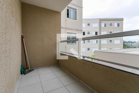 Sacada de apartamento para alugar com 2 quartos, 45m² em Vila São Paulo, Mogi das Cruzes