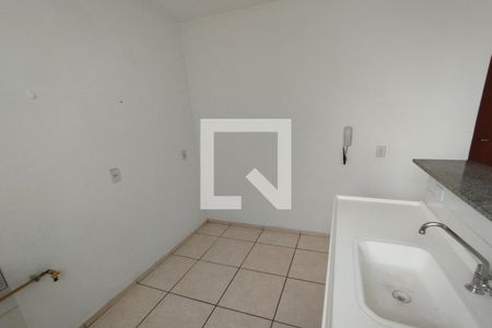 Cozinha - Lavanderia de apartamento para alugar com 2 quartos, 50m² em Jardim Silvio Passalacqua, Ribeirão Preto