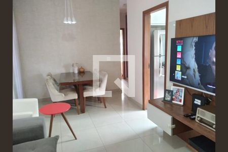 Sala de apartamento à venda com 2 quartos, 80m² em Itamarati, Belo Horizonte