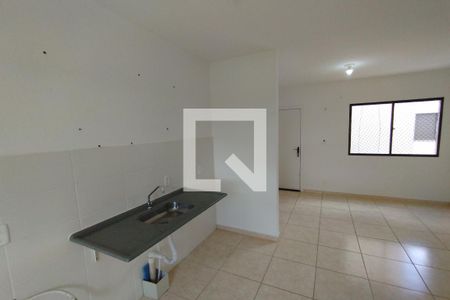 Cozinha - Lavanderia de apartamento para alugar com 2 quartos, 50m² em Jardim Aeroporto, Ribeirão Preto