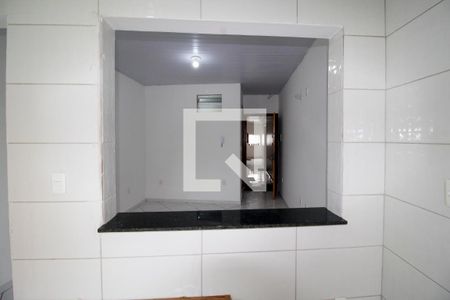 Cozinha de apartamento para alugar com 1 quarto, 45m² em Sagrada Família, Belo Horizonte