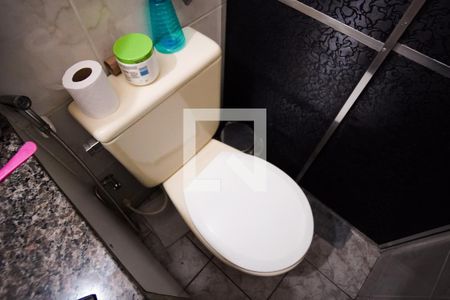 Banheiro  de apartamento à venda com 3 quartos, 97m² em Itamarati, Belo Horizonte