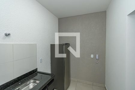 Cozinha  de kitnet/studio à venda com 1 quarto, 20m² em Cidade Universitária, Campinas