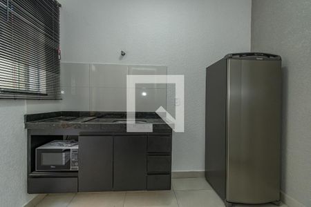 Cozinha  de kitnet/studio à venda com 1 quarto, 20m² em Cidade Universitária, Campinas