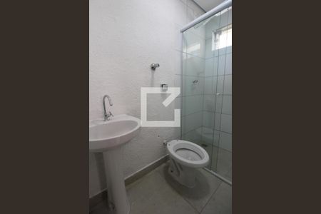 Banheiro de kitnet/studio à venda com 1 quarto, 25m² em Cidade Universitária, Campinas