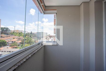 Varanda da sala de apartamento para alugar com 2 quartos, 52m² em Centro, Diadema