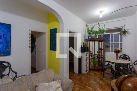 Sala de apartamento para alugar com 3 quartos, 70m² em Funcionários, Belo Horizonte