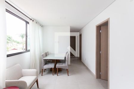 Sala de apartamento para alugar com 3 quartos, 62m² em Itapoã, Belo Horizonte