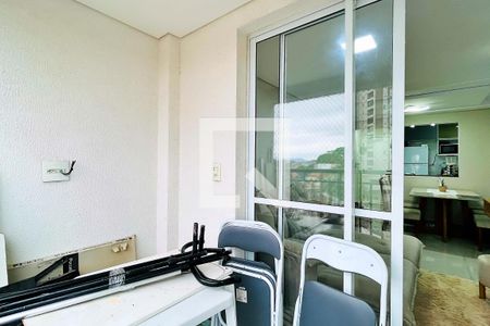 Varanda da Sala de apartamento à venda com 2 quartos, 59m² em Jardim Anny, Guarulhos