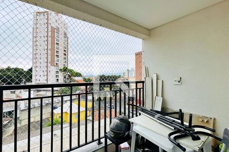 Varanda da Sala de apartamento à venda com 2 quartos, 59m² em Jardim Anny, Guarulhos