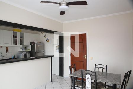 Sala de apartamento para alugar com 2 quartos, 71m² em Jardim Imperador, Praia Grande