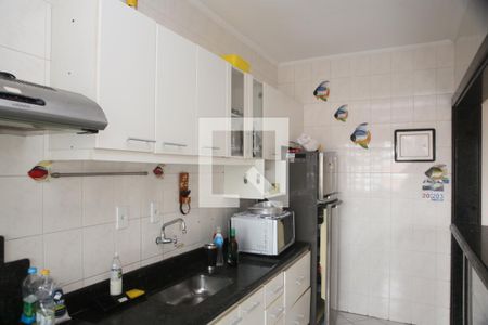 Cozinha de apartamento para alugar com 2 quartos, 71m² em Jardim Imperador, Praia Grande