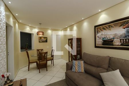 Sala de apartamento à venda com 3 quartos, 90m² em Vila Príncipe de Gales, Santo André