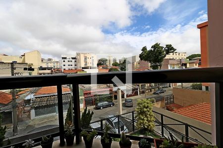 Sacada da Sala de apartamento à venda com 3 quartos, 90m² em Vila Príncipe de Gales, Santo André