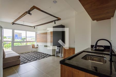 Sala/Cozinha de kitnet/studio à venda com 0 quarto, 30m² em Jardim Botânico, Porto Alegre