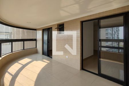 Sacada Sala de apartamento para alugar com 2 quartos, 79m² em Nova Mirim, Praia Grande