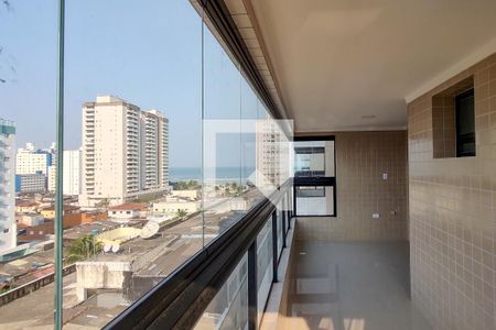 Sacada de apartamento para alugar com 2 quartos, 73m² em Nova Mirim, Praia Grande