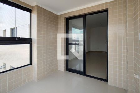 Sacada Sala de apartamento para alugar com 2 quartos, 67m² em Nova Mirim, Praia Grande