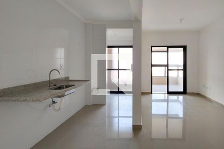 Sala de apartamento para alugar com 2 quartos, 67m² em Nova Mirim, Praia Grande