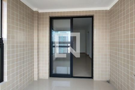 Sacada Sala de apartamento para alugar com 2 quartos, 69m² em Nova Mirim, Praia Grande