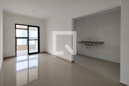 Sala de apartamento para alugar com 2 quartos, 69m² em Nova Mirim, Praia Grande