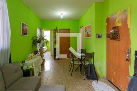 Sala de apartamento à venda com 2 quartos, 54m² em Belmonte, Belo Horizonte