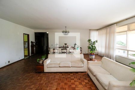 Sala de apartamento à venda com 4 quartos, 297m² em Santo Antônio, Belo Horizonte