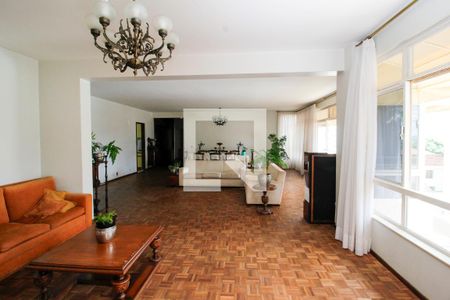 Sala de apartamento à venda com 4 quartos, 297m² em Santo Antônio, Belo Horizonte