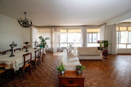 Sala de apartamento à venda com 4 quartos, 297m² em Santo Antônio, Belo Horizonte