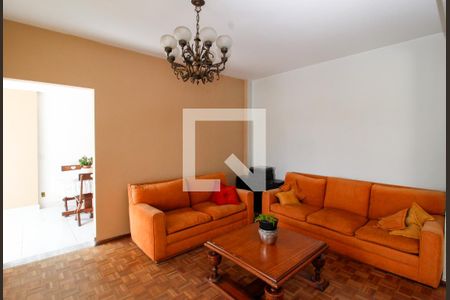 Sala de apartamento à venda com 4 quartos, 297m² em Santo Antônio, Belo Horizonte