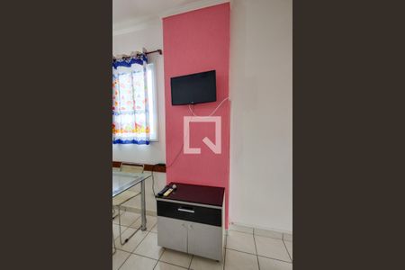 Sala de apartamento para alugar com 1 quarto, 48m² em Vila Caiçara, Praia Grande