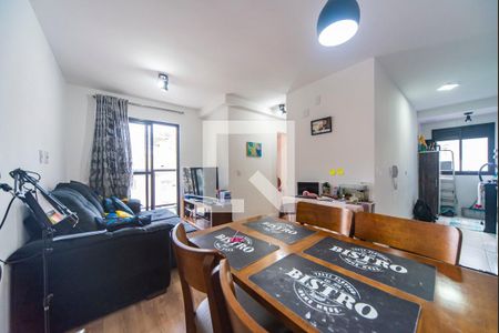 Sala de apartamento para alugar com 2 quartos, 53m² em Vila Curuca, Santo André