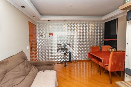 Sala  de apartamento à venda com 2 quartos, 48m² em Casa Grande, Diadema