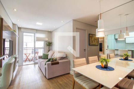 Sala de apartamento para alugar com 2 quartos, 62m² em Centro, Osasco