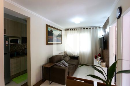 sala de apartamento à venda com 3 quartos, 60m² em Parque Marabá, Taboão da Serra