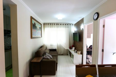 sala de apartamento à venda com 3 quartos, 60m² em Parque Marabá, Taboão da Serra