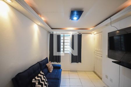 Sala de apartamento à venda com 2 quartos, 47m² em Jardim Mirna, Taboão da Serra