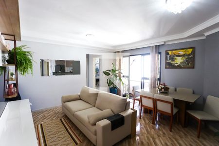 Sala de apartamento à venda com 2 quartos, 76m² em Jardim Maria Rosa, Taboão da Serra