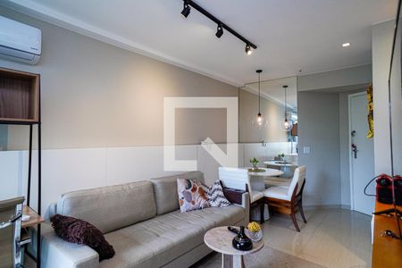 Sala de apartamento para alugar com 1 quarto, 50m² em Camboinhas, Niterói