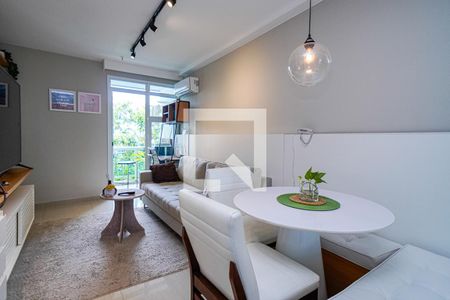 Sala de apartamento para alugar com 1 quarto, 50m² em Camboinhas, Niterói