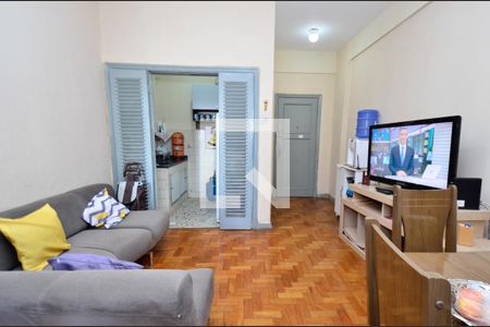 Sala de apartamento à venda com 2 quartos, 80m² em Centro, Belo Horizonte