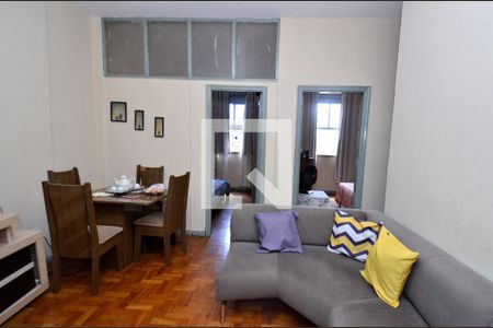 Sala de apartamento à venda com 2 quartos, 80m² em Centro, Belo Horizonte