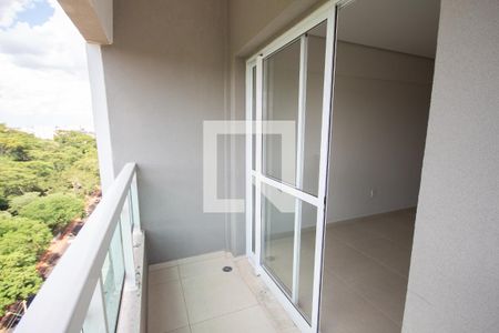 Sacada da Sala de apartamento para alugar com 1 quarto, 34m² em Vila Monte Alegre, Ribeirão Preto