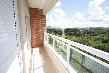 Sacada da Sala de apartamento para alugar com 1 quarto, 35m² em Vila Monte Alegre, Ribeirão Preto