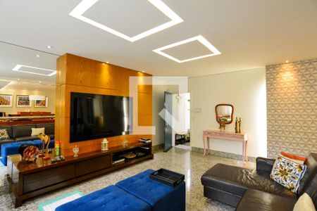 Sala de apartamento à venda com 4 quartos, 210m² em Estoril, Belo Horizonte