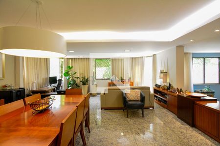 Sala de apartamento à venda com 4 quartos, 210m² em Estoril, Belo Horizonte