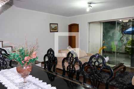 Sala de Estar e Jantar de casa à venda com 3 quartos, 169m² em Santa Maria, São Caetano do Sul