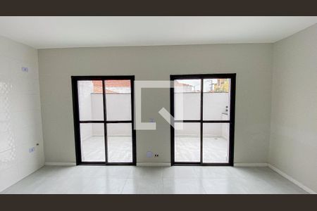 Sala - Sala de Jantar - Cozinha de casa de condomínio à venda com 2 quartos, 100m² em Vila Humaita, Santo André