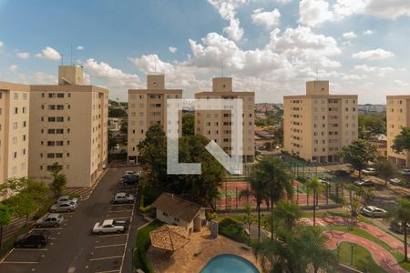 Vista da Sala de apartamento à venda com 2 quartos, 62m² em Swift, Campinas