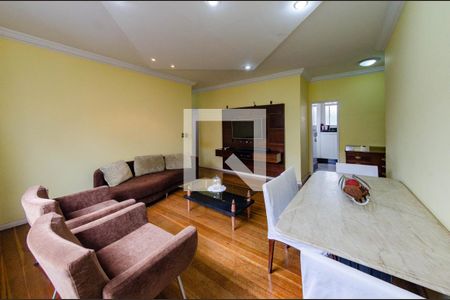 Sala de apartamento à venda com 4 quartos, 120m² em Estoril, Belo Horizonte